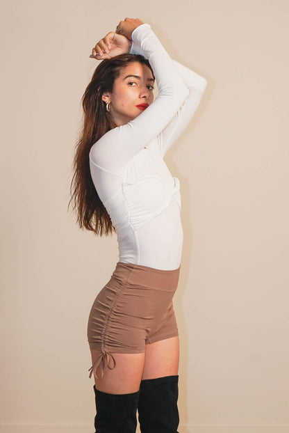 Café au lait - Pilates Bodysuit