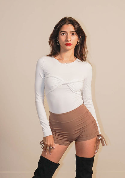 Café au lait - Pilates Bodysuit