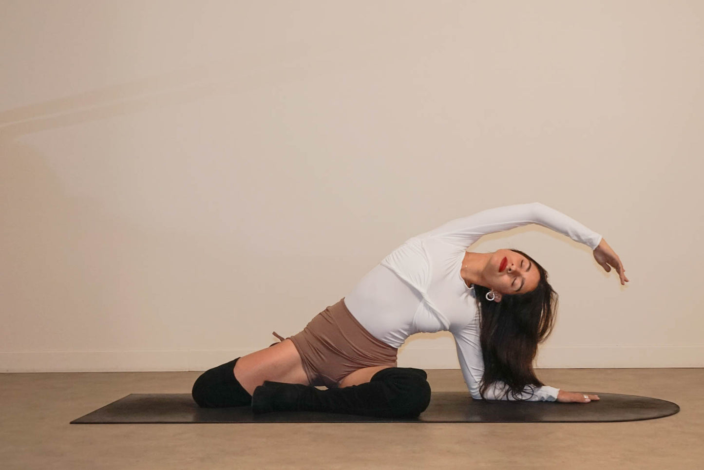 Café au lait - Pilates Bodysuit