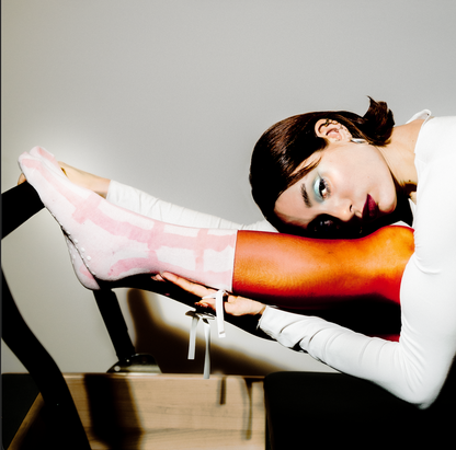 Pilates grip socks Le Pinceau x Hannah Silverking - Limited Edition La vie en Rose